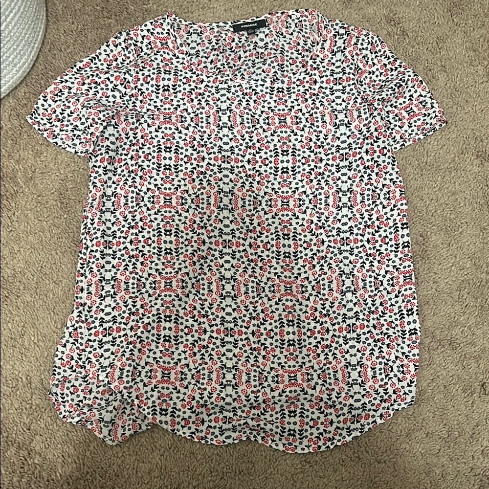 Floral Patterned Blouse